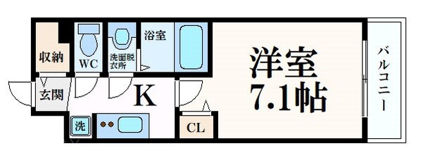 プレデコート西京極の物件間取画像